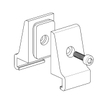 Opgemonteerde paneelbeugels voor dikte 6 mm-8 mm